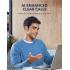 Anker Soundcore  AeroFit Open-Ear Headphones, Ultra Comfort, Snug Fit, Ergonomic Ear Hook, Balanced Sound, IPX7 Waterproof, 42H Playtime, Small-Ear Friendly, App Control, Clear Calls, Wireless Earbuds - White